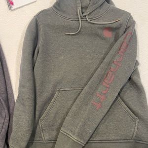Green and Maroon Carhartt Hoodie